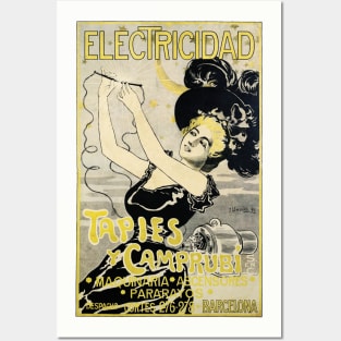 Poster for an electric generator Posters and Art
